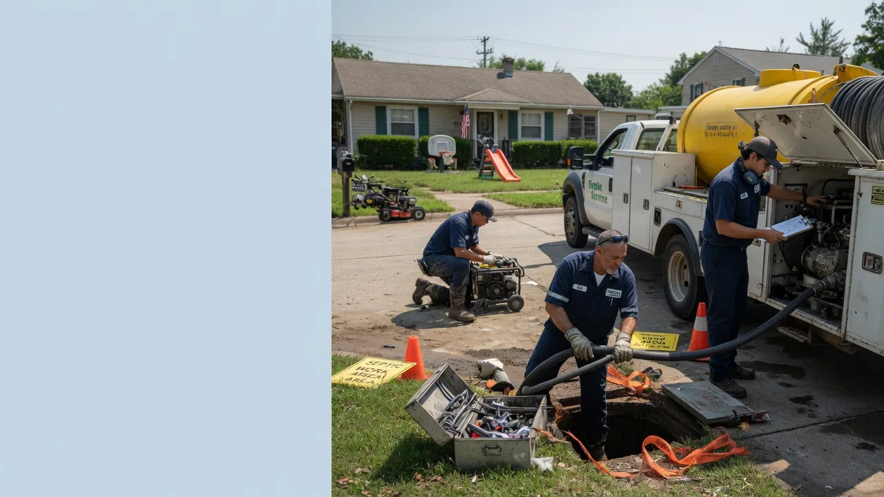 Septic Tank Pumping in Benedict, MD near me